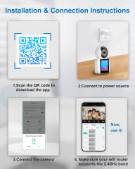 INSEETECH 2K Two-Way Audio & Video Calling Indoor Camera