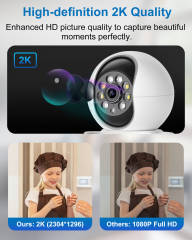 INSEETECH 2K Two-Way Audio & Video Calling Indoor Camera