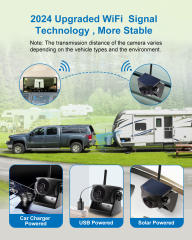 INSEETECH 1080P Solar WiFi Magnetic Backup Camera