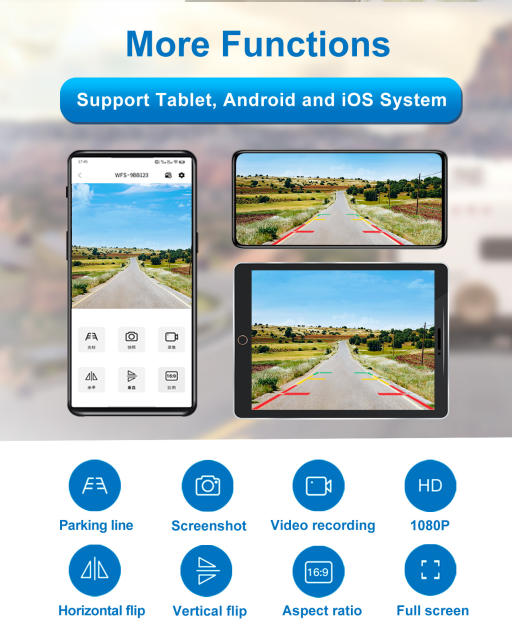 INSEETECH 1080P Solar WiFi Magnetic Backup Camera