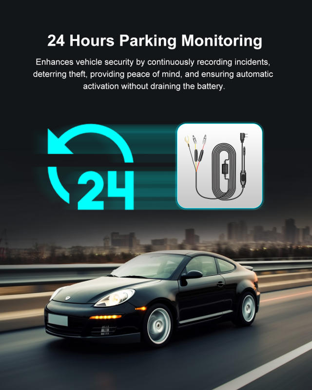 Mirror Dash Cam Hardwire Kit