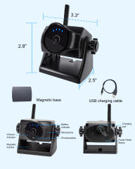 1080P Solar Magnetic Wireless Backup Camera