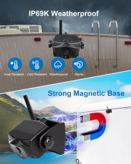 1080P Solar Magnetic Wireless Backup Camera