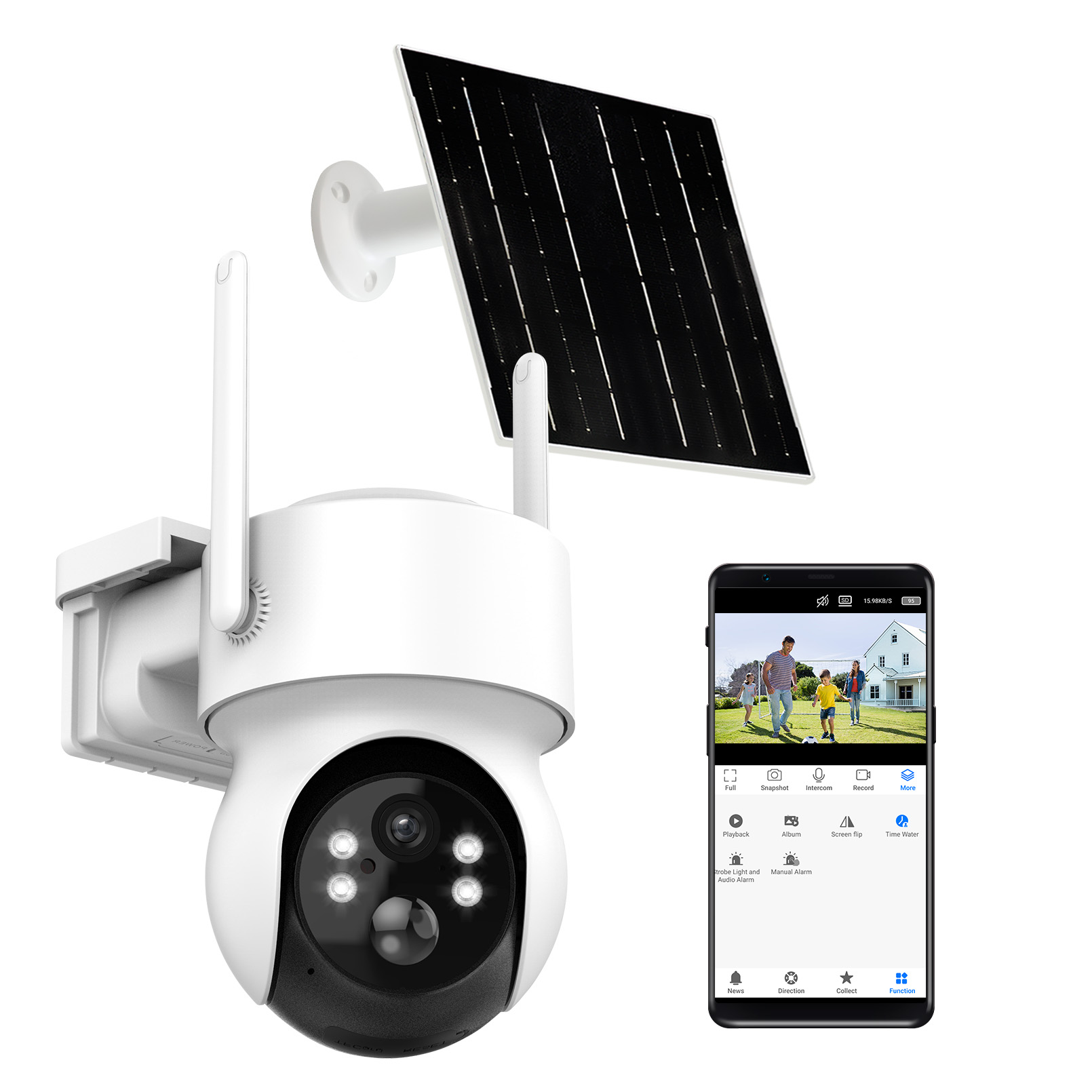 Wireless Solar Security Camera Outdoor