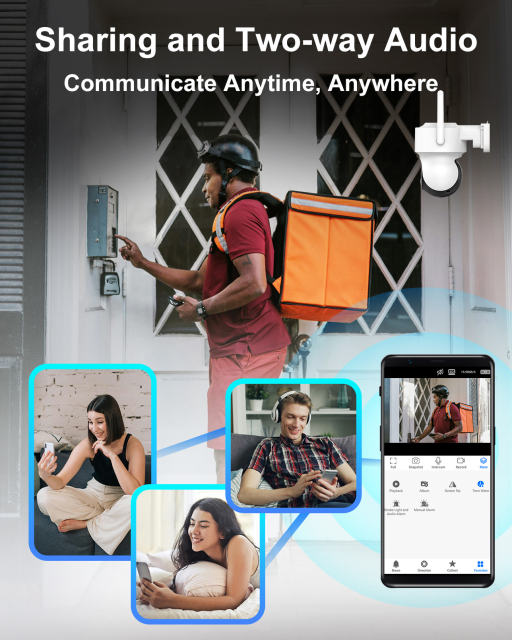 Wireless Solar Security Camera Outdoor