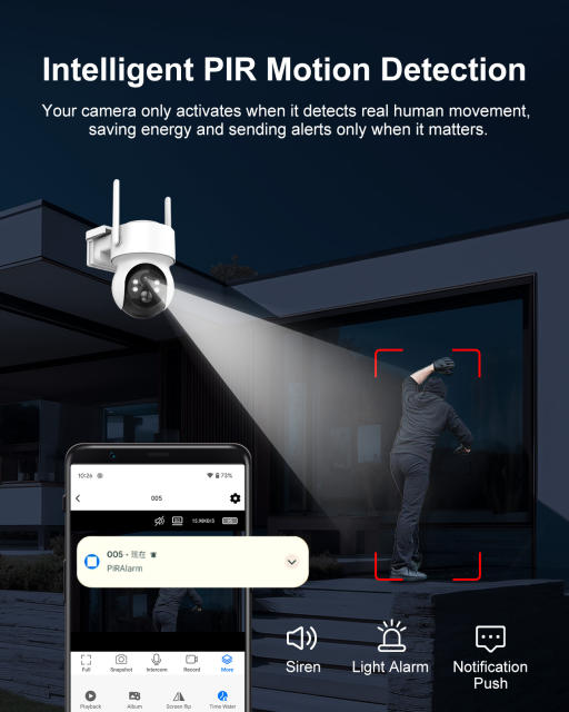 Wireless Solar Security Camera Outdoor