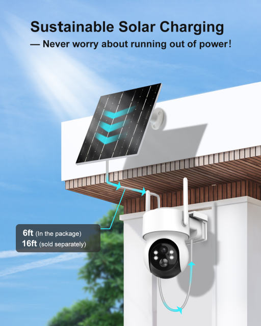 Wireless Solar Security Camera Outdoor