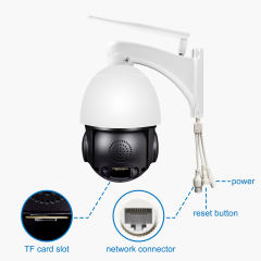 4MP 18X Optical Zoom PTZ Wireless Camera