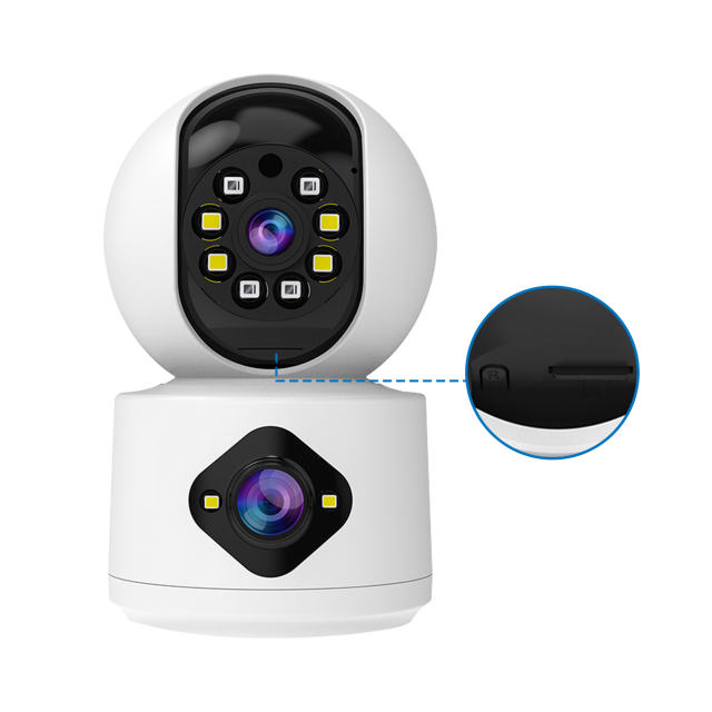 5MP Dual Lens Indoor Security Camera