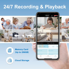 5MP Dual Lens Indoor Security Camera