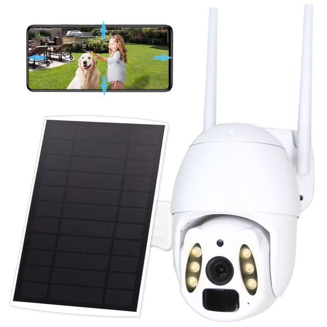 4MP WiFi Outdoor Solar Security Camera