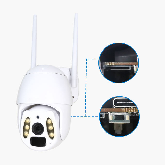 4MP WiFi Outdoor Solar Security Camera