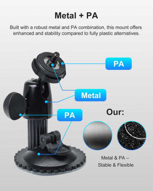 1/4" Suction Cup Mount
