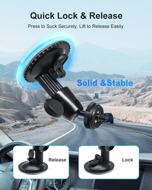 1/4" Suction Cup Mount