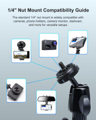 1/4" Suction Cup Mount