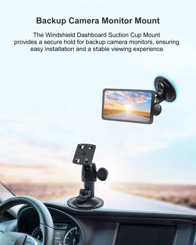 Windshield Suction Cup Mount