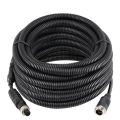 4 Pin Camera Cable with Corrugation Tube Cover