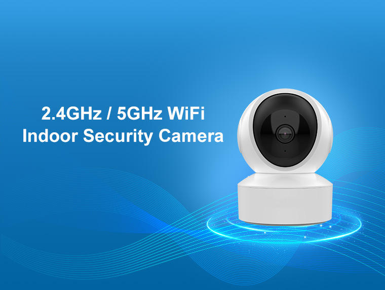 4MP 5GHz & 2.4GHz Dual-band WiFi Indoor Security Camera
