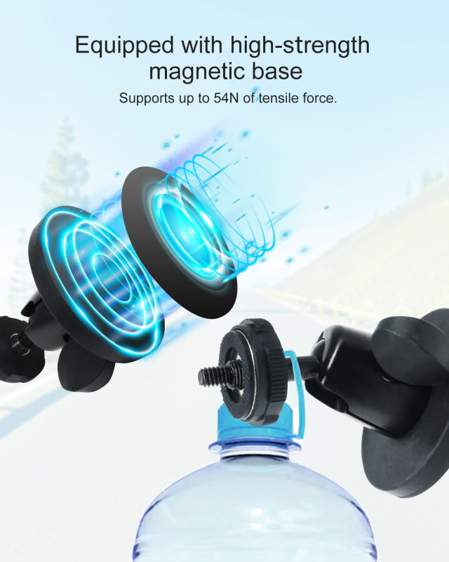 Magnetic Camera Mount with 1/4" Thread,