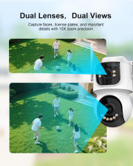 AOV Dual-Lens Wireless Solar Security Camera
