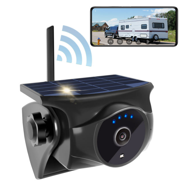 1080P Solar WiFi Magnetic Backup Camera