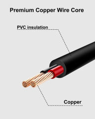 USB to DC 5.5x2.1mm Power Cord for INSEETECH Magnetic Wireless Backup Camera, WiFi Reverse Cameras, CCTV, Router - Exclusive Power Cable, 1.64FT/0.5M