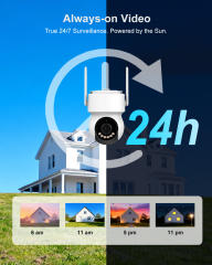 AOV 4MP Wireless Solar Security Camera