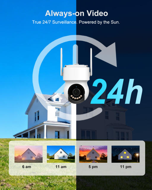 AOV 4MP Wireless Solar Security Camera