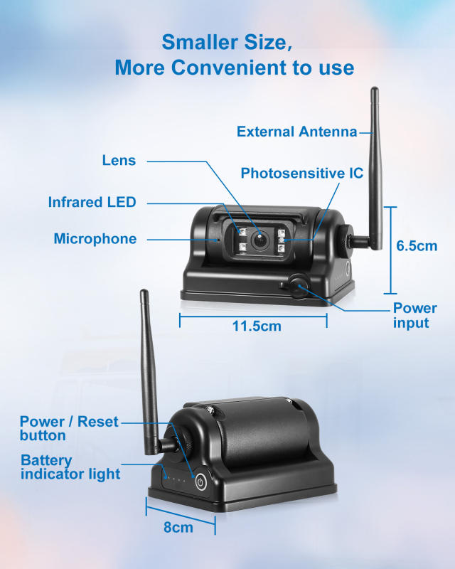 1080P Wireless Magnetic Backup Camera
