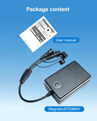 INSEETECH 8700mAh Magnetic 12V Power Bank for Wireless Backup Cameras