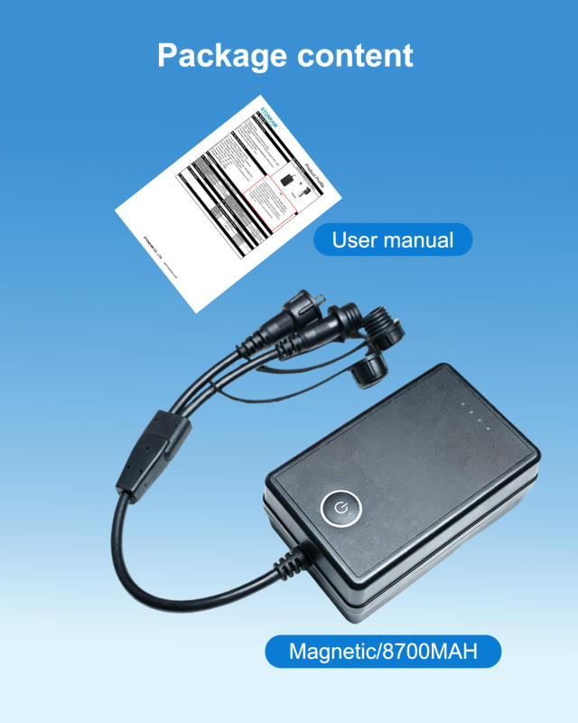 INSEETECH 8700mAh Magnetic 12V Power Bank for Wireless Backup Cameras