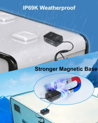INSEETECH 8700mAh Magnetic 12V Power Bank for Wireless Backup Cameras