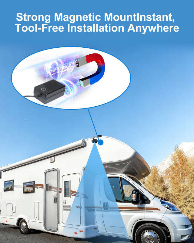 INSEETECH 8700mAh Magnetic 12V Power Bank for Wireless Backup Cameras