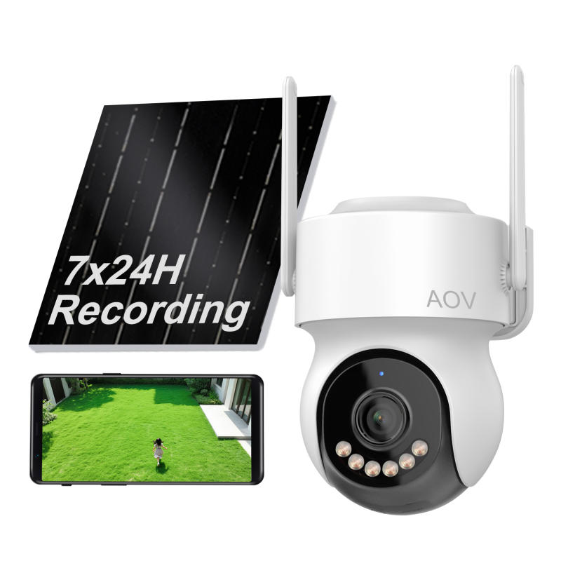 AOV 4MP Wireless Solar Security Camera