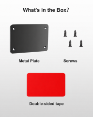 Metal Plate for Magnetic Wireless Backup Camera