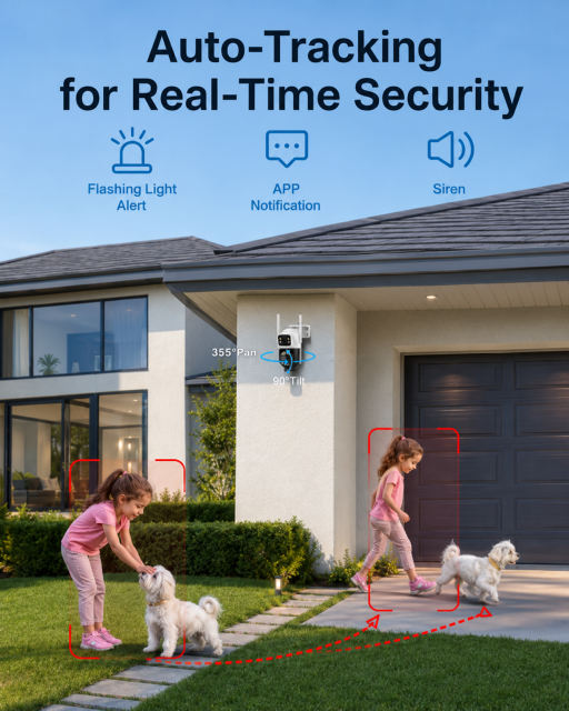 6MP Dual Lens Outdoor Security Camera