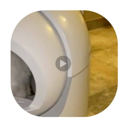 【Доставка по Москве в течение 48 часов】Полностью автоматический интеллектуальный кошачий туалет с приложением, обеспечивает дезодорацию и стерилизацию, автоматическую уборку