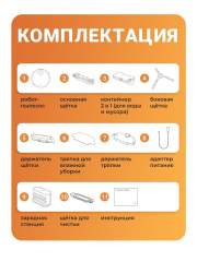 Робот пылесос Xiaomi Robot 3C (CN версия) Sweeping Vacuum Cleaner Mop (STYTJ01ZHM) , робот-пылесос , пылесос робот для дома , робот пылесос с влажной и сухой уборкой , моющий пылесос