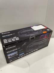 Колонка портативная музыкальная bluetooth, беспроводная с блютуз Defender Beatbox 50 50Вт, с подсветкой, BT, RGB, TypeC, IPX5, PowerBank, MicroSD, Hi-Fi звучание
