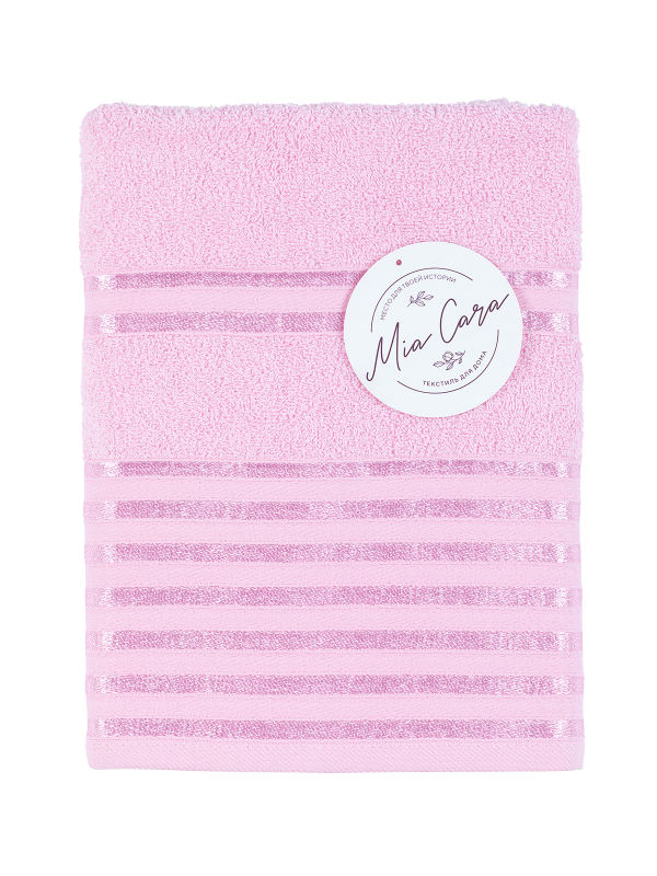 Полотенце махровое 50х90 "Mia Cara" Барбара лаванда