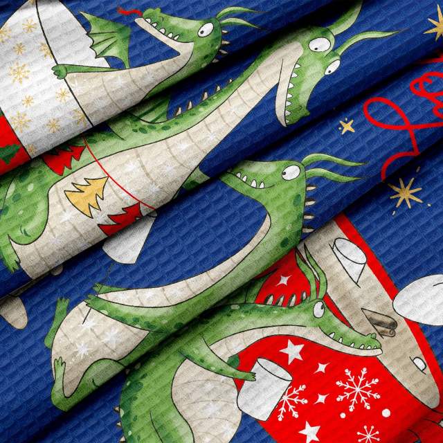 Комплект вафельных полотенец 45х60 (3 шт.) "Mia Cara" рис 30461-1 Provance