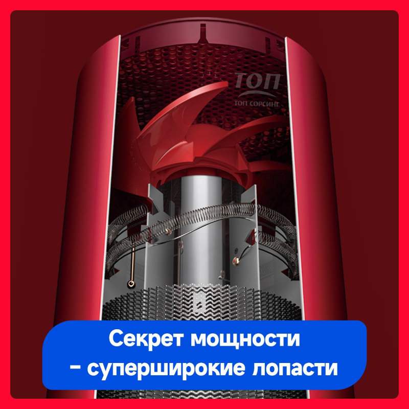 Скоростной фен для волос SOOCAS AIRFLY P1, с 2шт насадками, с держатель для фена, 4 режима работы, Зеленый