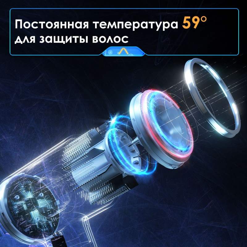 Скоростной фен для волос SOOCAS A1(Nova) ,с диффузором и концентратором, с держатель для фена, 4 режима