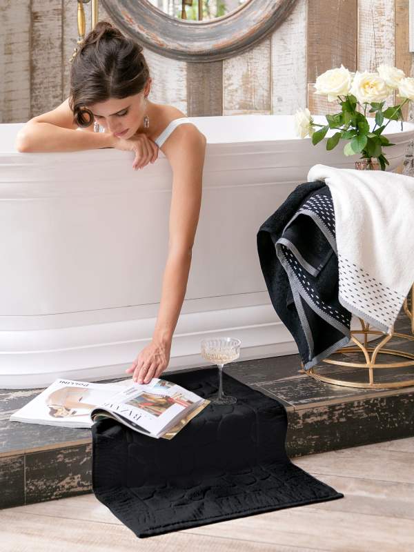 Полотенце махровое 50х90 "Mia Cara" Барбара лаванда