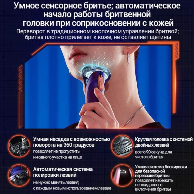 Электрическая портативная бритва SOOCAS S31