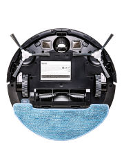 Робот пылесос Genio Profi 290 с влажной и сухой уборкой белый, беспроводной, аккумуляторный, моющий с контейнером для воды, пылесборником, hepa фильтром, турбо щеткой / 120 мин работы