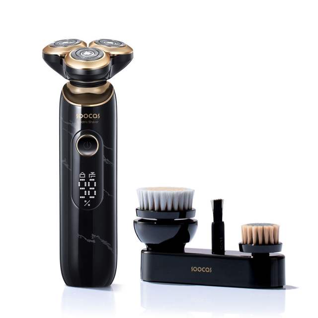Мужская электробритва Soocas SP1, ротационная, портативная, подходит для сухого и влажного бритья