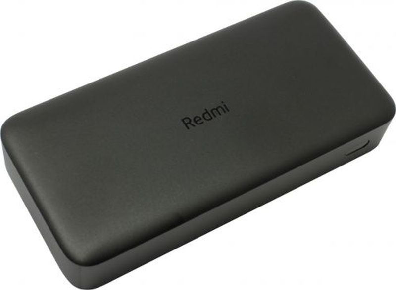 Внешний аккумулятор Xiaomi Redmi Fast Charge Power Bank, 10 000 мА•ч, черный (PB100LZM/ VXN4305GL)