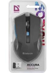 Беспроводная мышь Defender Accura MM-275, синий, 6 кнопок, 800-1600 dpi