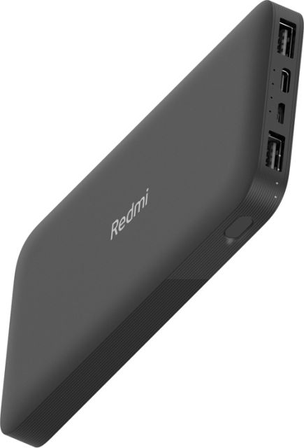 Внешний аккумулятор Xiaomi Redmi Fast Charge Power Bank, 10 000 мА•ч, черный (PB100LZM/ VXN4305GL)